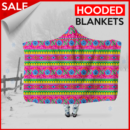 Saqafati Truck Art - Hooded Blanket