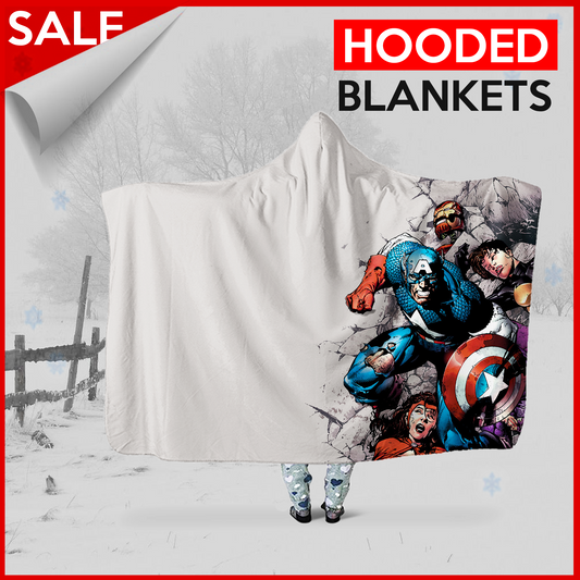 Marvel - Hooded Blanket