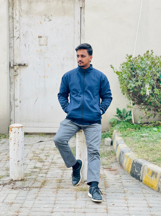 Softshell Jacket (Plain Navy)