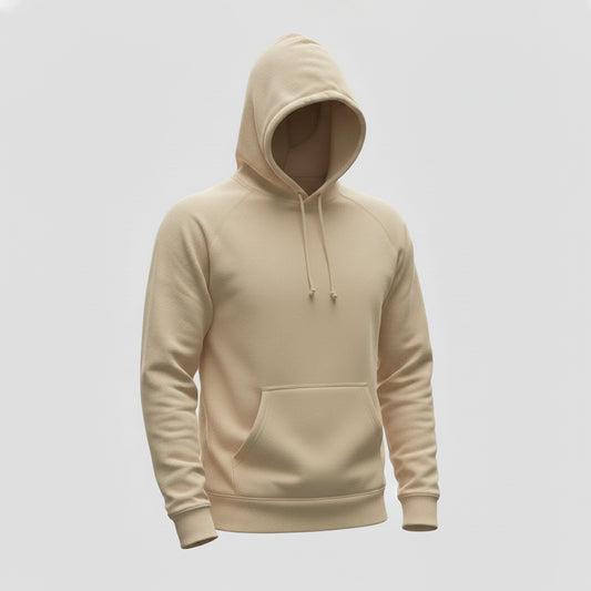 Beige Plain Hoodie - Dexpel.com - Custom Print Shop