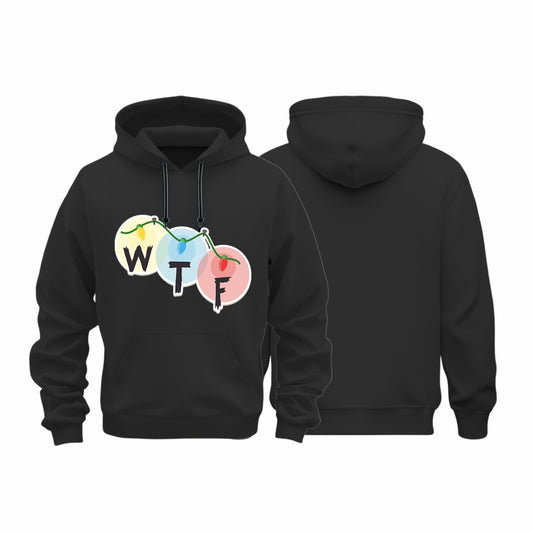 WTF String Lights Hoodies Non-Zipper