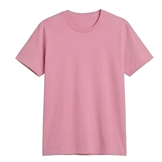 Unisex Pink Cotton Tee - Dexpel.com - Custom Print Shop