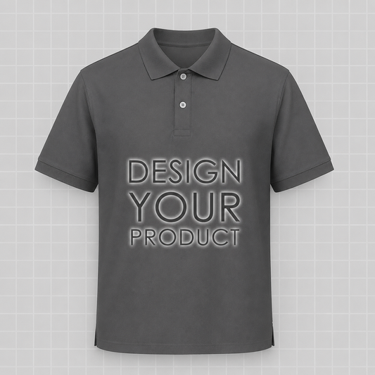 Cotton Graphic Printed Polo-Shirt Men