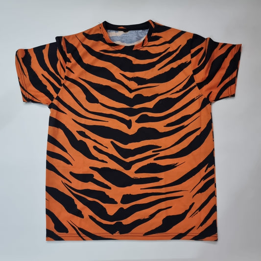 Tiger pattern all over tee