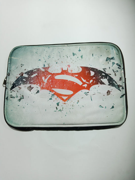 Superman Bat Logo Laptop Sleeve
