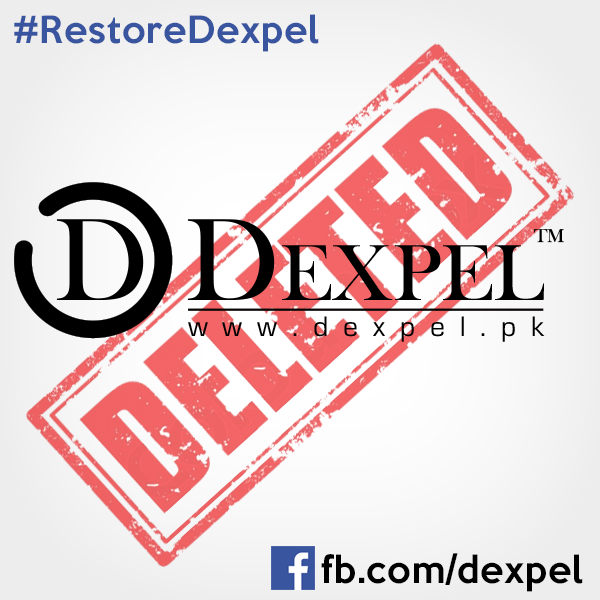 Dexpel Facebook Page Got Removed