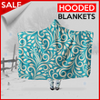 flower seamless  - Hooded Blanket