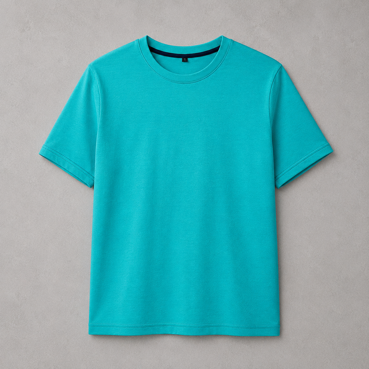 Unisex Turquoise Cotton Tee