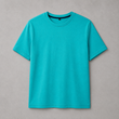 Unisex Turquoise Cotton Tee