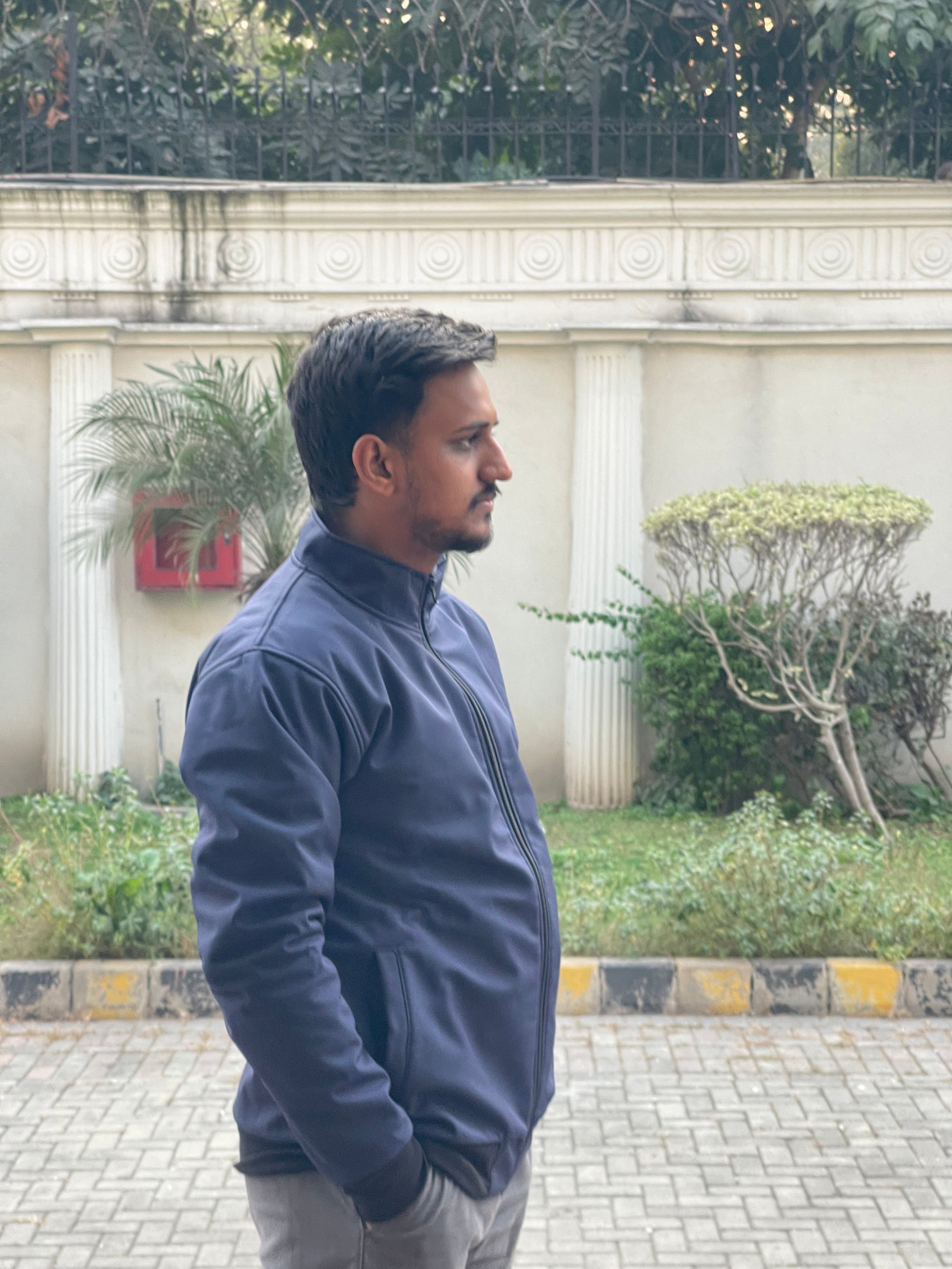 Softshell Jacket (Plain Navy)