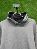 Gray Plain Hoodie