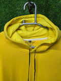 Yellow Plain Hoodie
