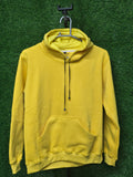 Yellow Plain Hoodie