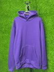 Purple  Plain Hoodie