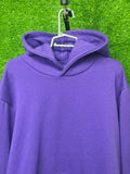 Purple  Plain Hoodie