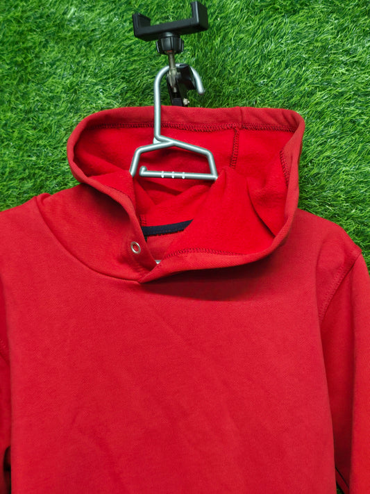 Red Plain Hoodie