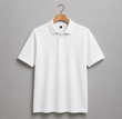 Men’s Polo Clothing T-shirt Soft Fabric Simple Look T-shirt For Men - White