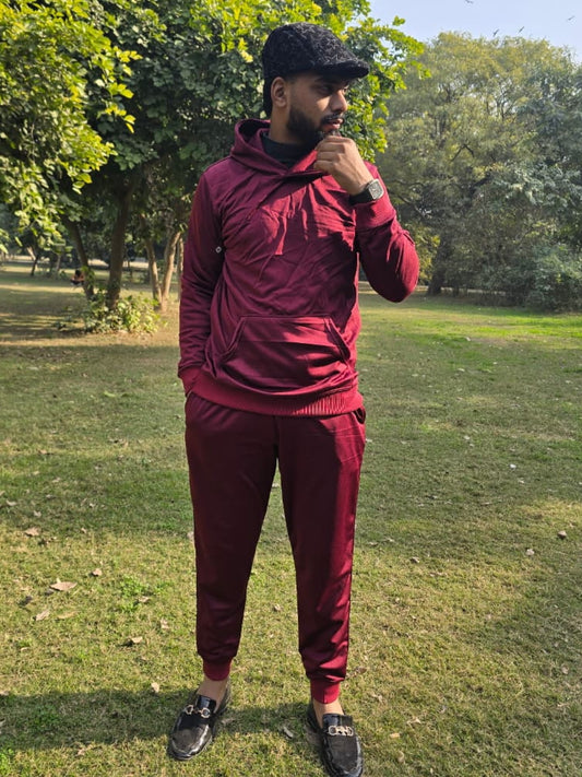 Maroon Tracksuit