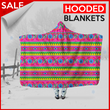 Saqafati Truck Art  - Hooded Blanket