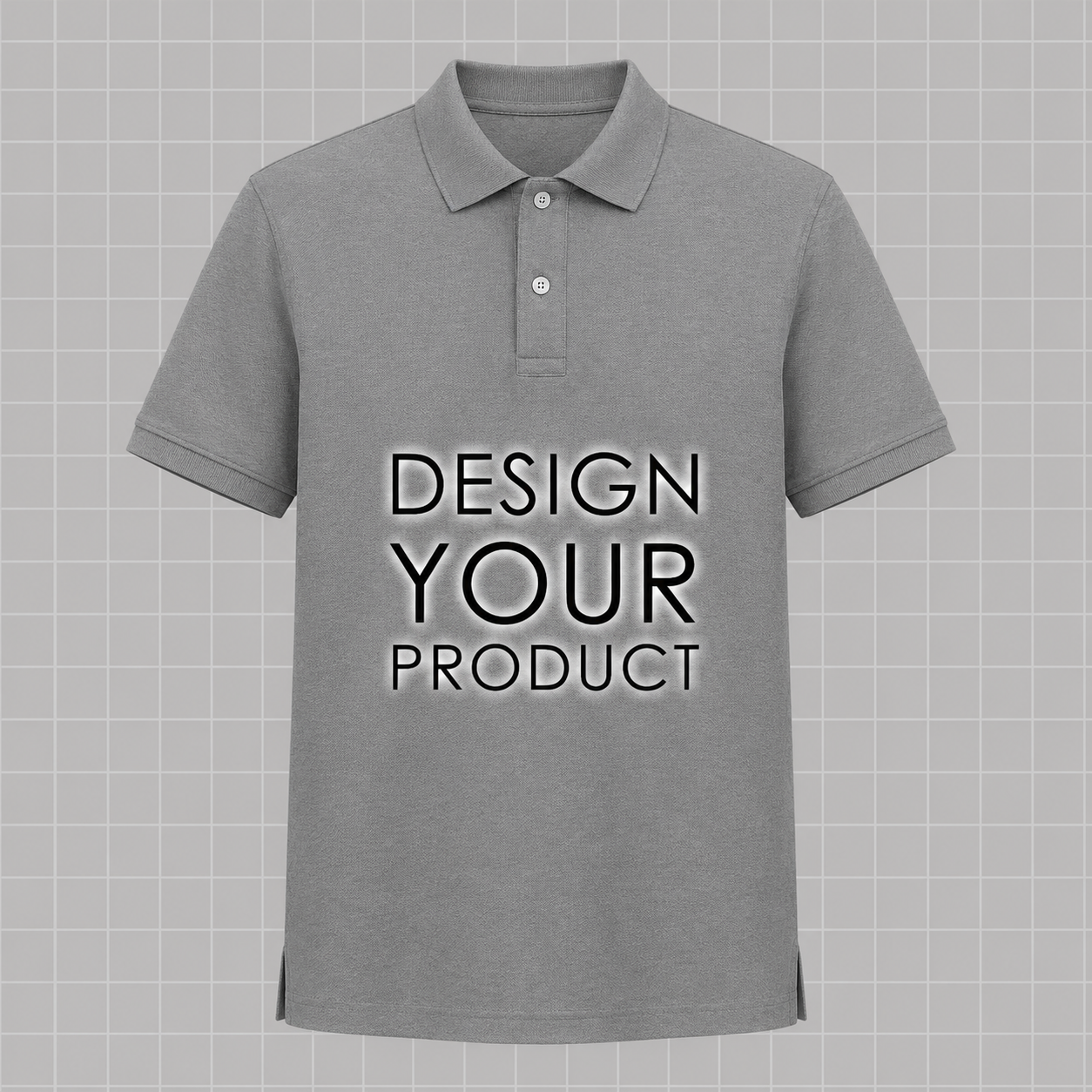 Cotton Graphic Printed Polo-Shirt Men