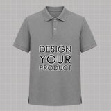 Cotton Graphic Printed Polo-Shirt Men