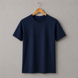 Unisex navy blue Cotton Tee - Dexpel.com - Custom Print Shop