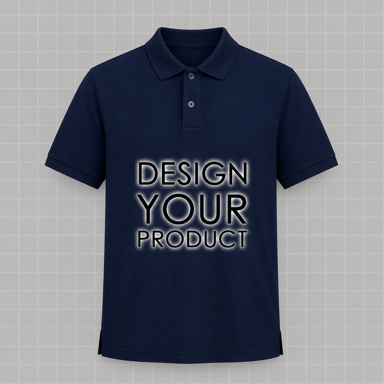 Cotton Graphic Printed Polo-Shirt Men