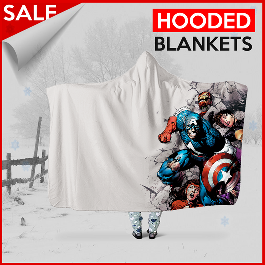 Marvel  - Hooded Blanket