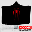 Red Spider  - Hooded Blanket