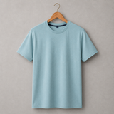 Unisex sage green Cotton Tee