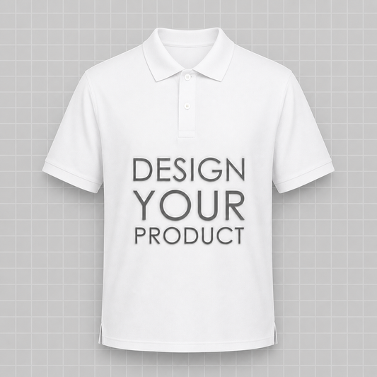 Cotton Graphic Printed Polo-Shirt Men