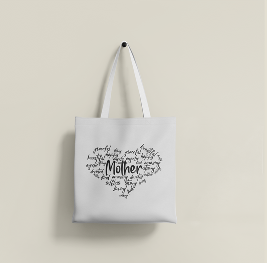 Love Caring Mother Tote Bag