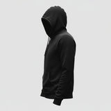 Black Plain Hoodie