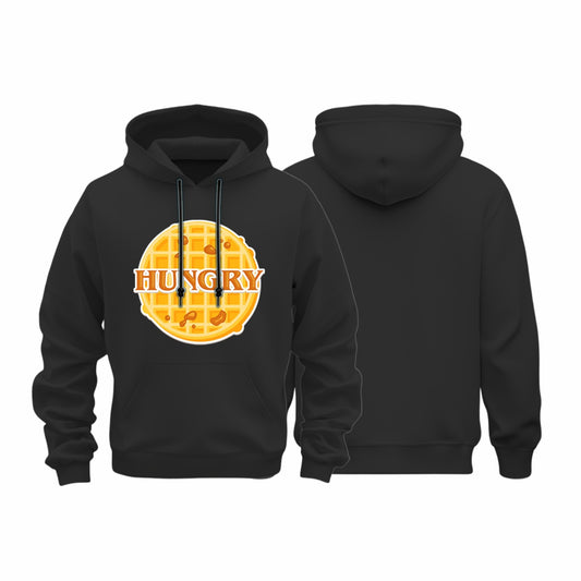 The Hungry Waffle Hoodie Non-Zipper