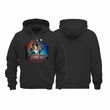 Stranger Things Main Characters Graphic Hoodie Non-Zipper