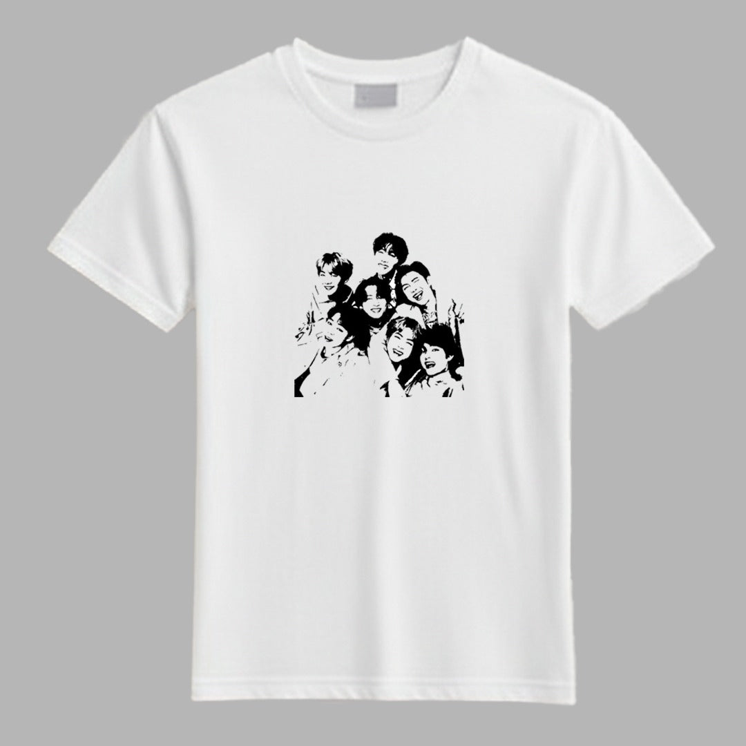 BTS Character Tee - Dexpel.com - Custom Print Shop