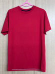 Unisex solid red Cotton Tee - Dexpel.com - Custom Print Shop