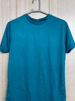 Unisex dark aqua Cotton Tee - Dexpel.com - Custom Print Shop