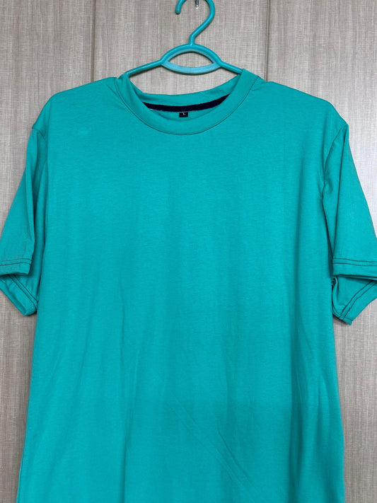 Unisex Turquoise Cotton Tee - Dexpel.com - Custom Print Shop