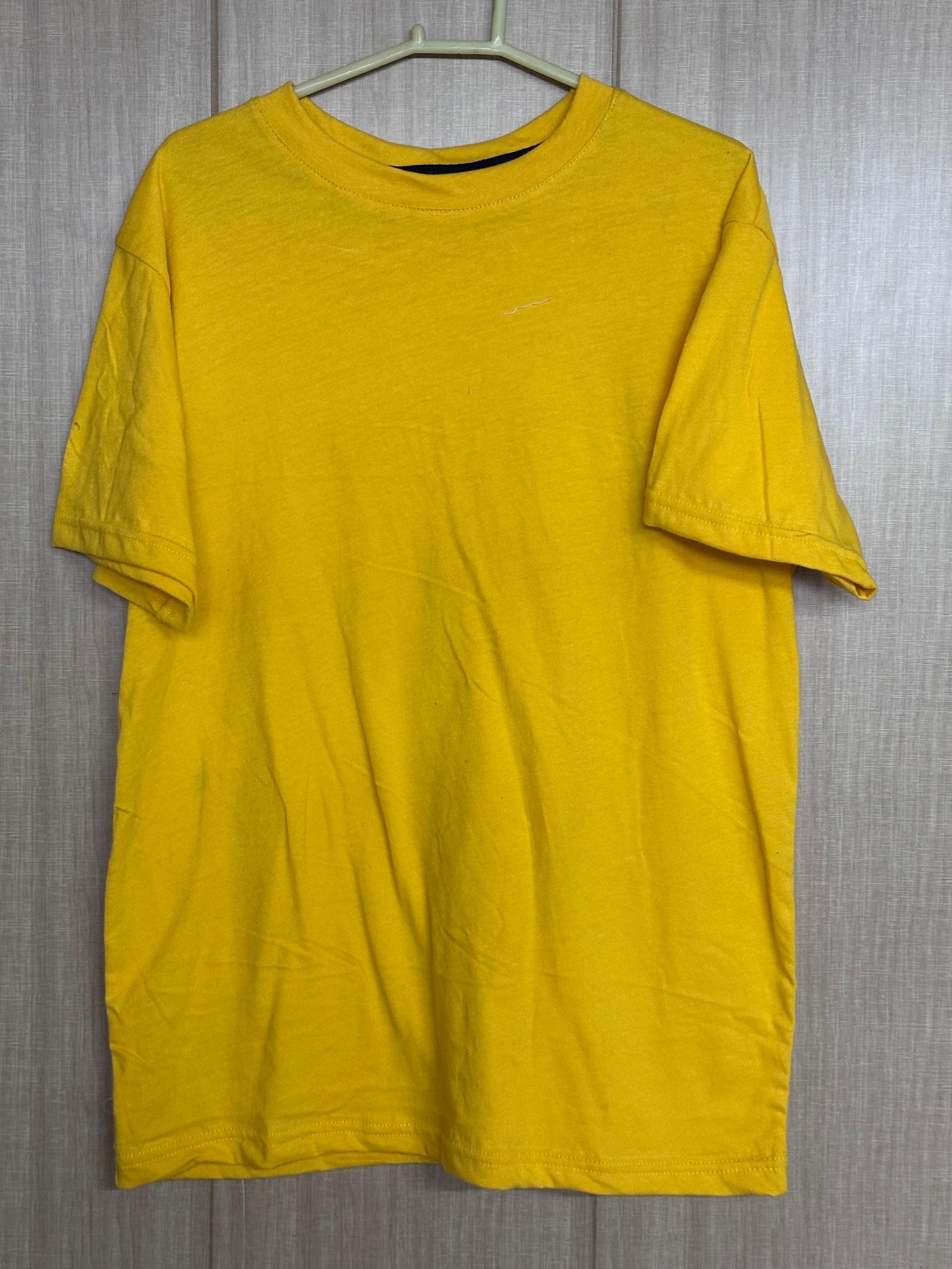Unisex yellow Cotton Tee - Dexpel.com - Custom Print Shop