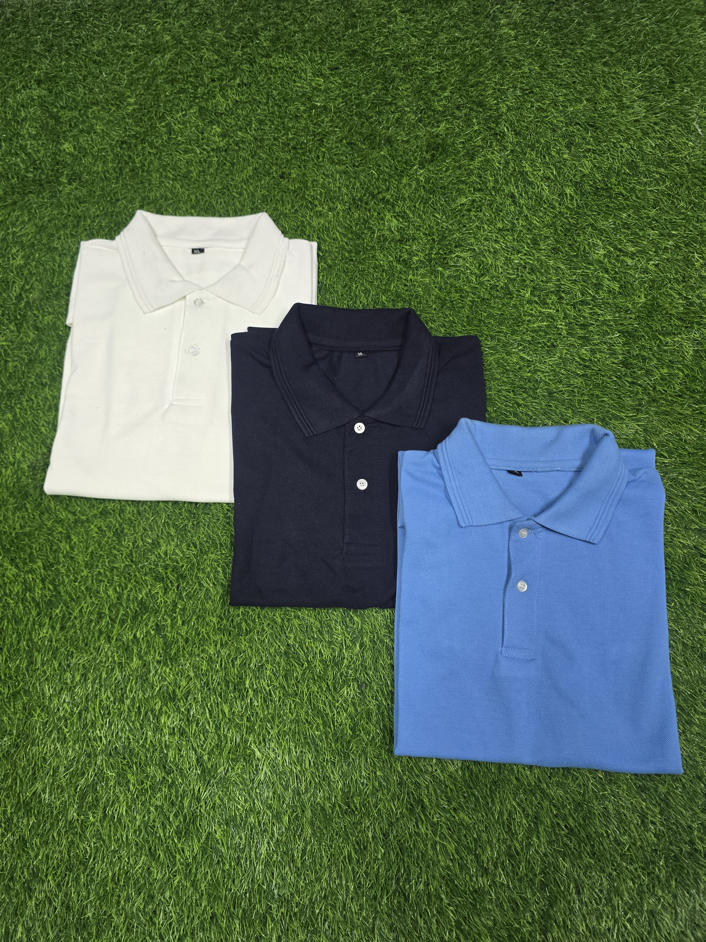 [Pack of 3] Cotton Polo