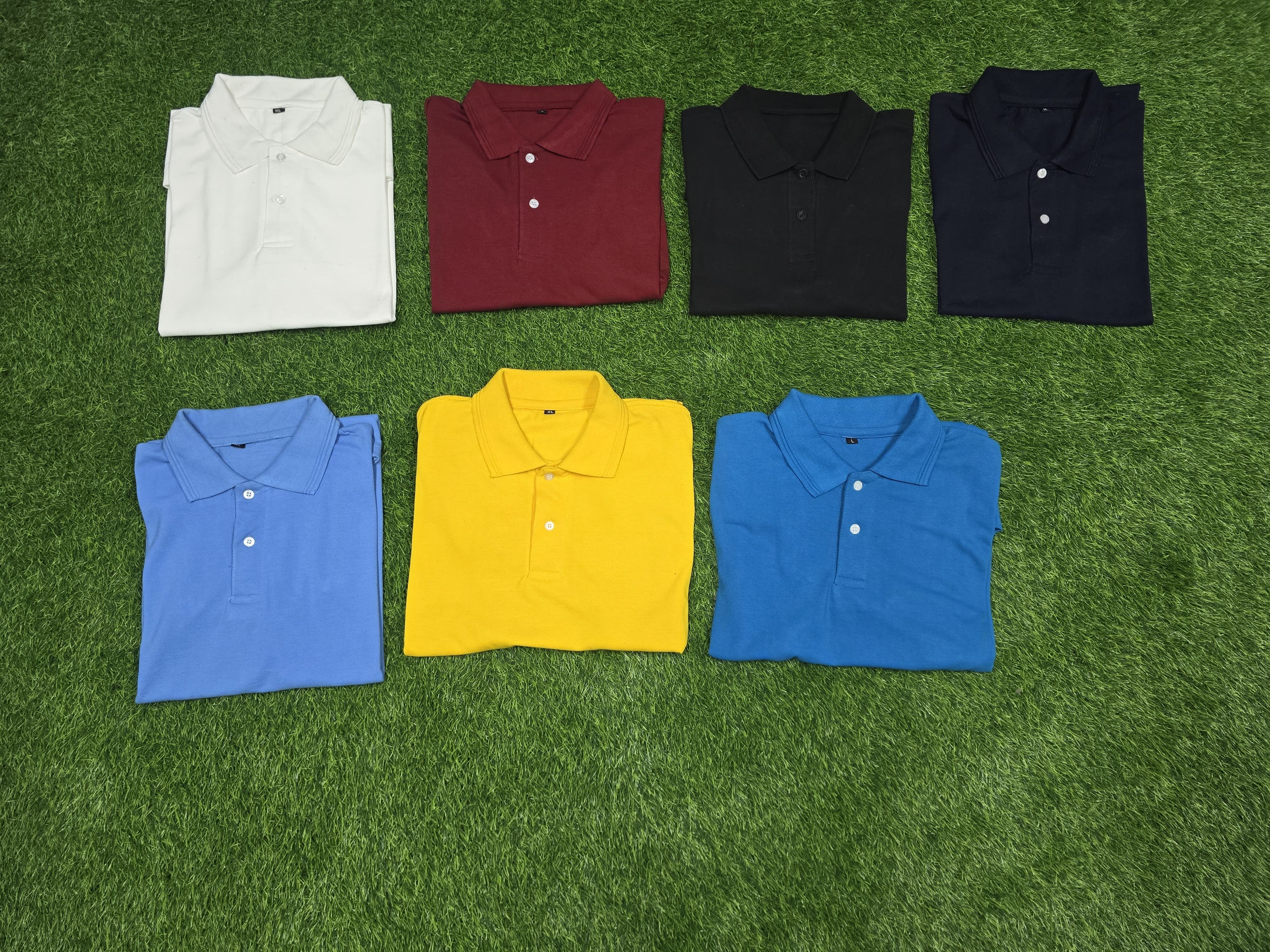 [Pack of 3] Cotton Polo