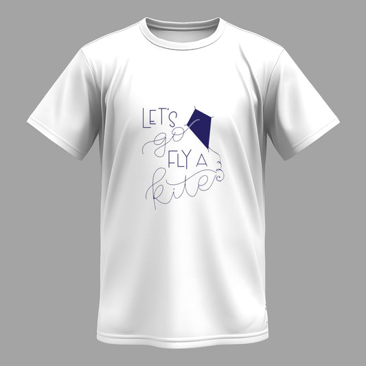 Let's Fly A Kite Tee - Dexpel.com - Custom Print Shop