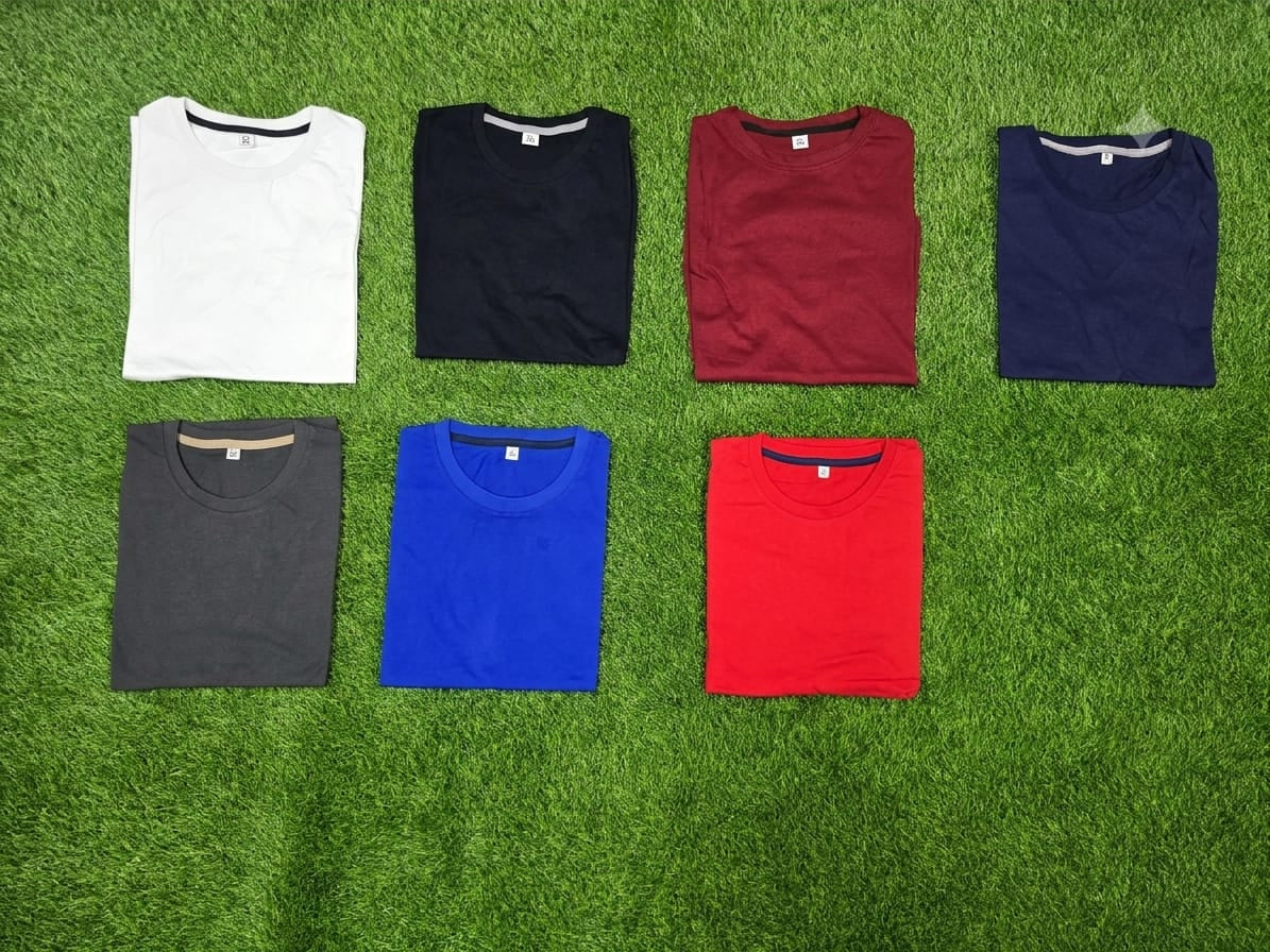[Pack of 3] Cotton Tees