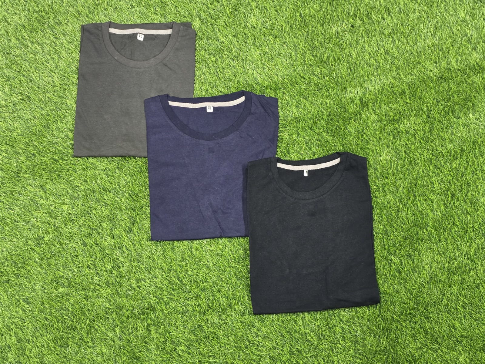 [Pack of 3] Cotton Tees
