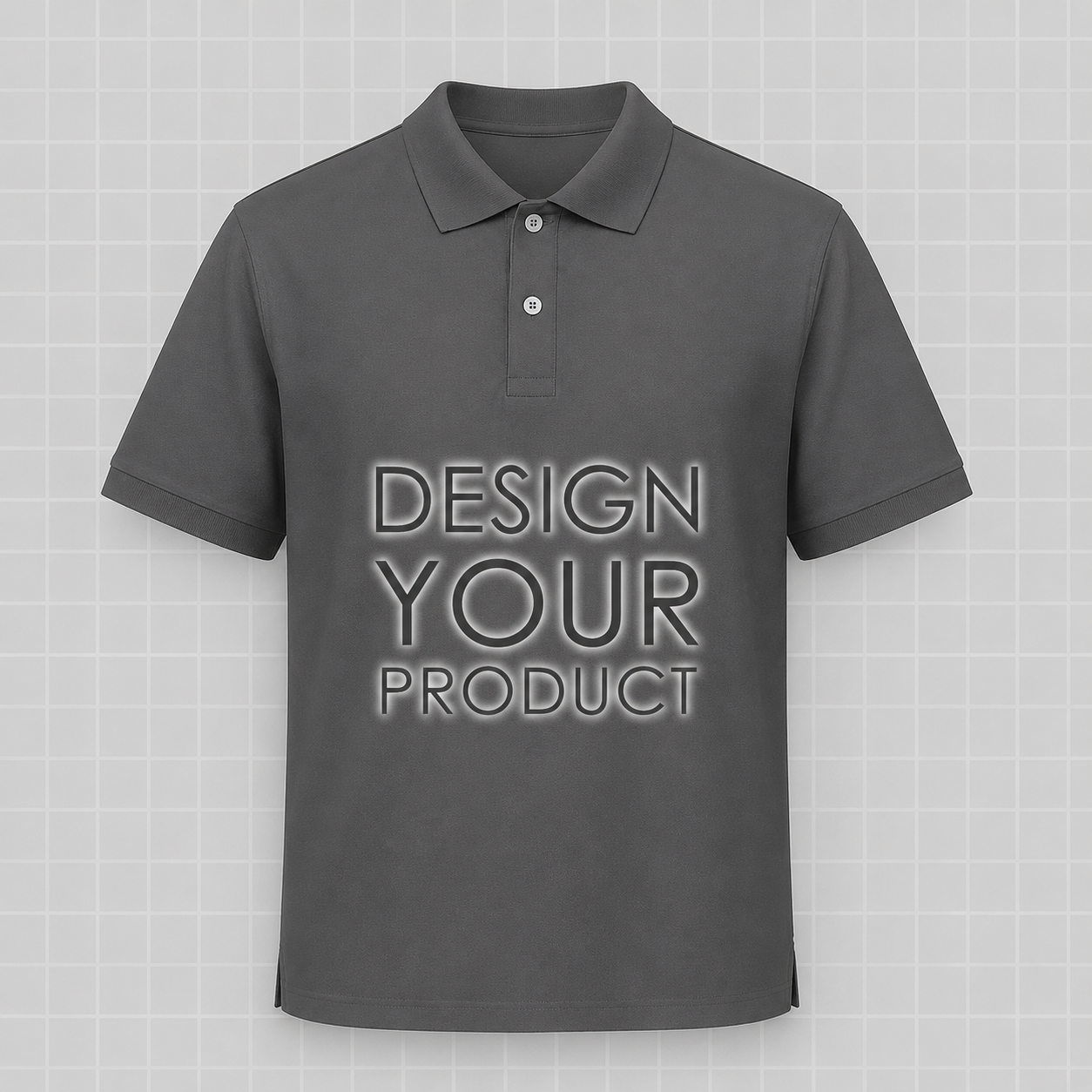 Cotton Graphic Printed Polo-Shirt Men