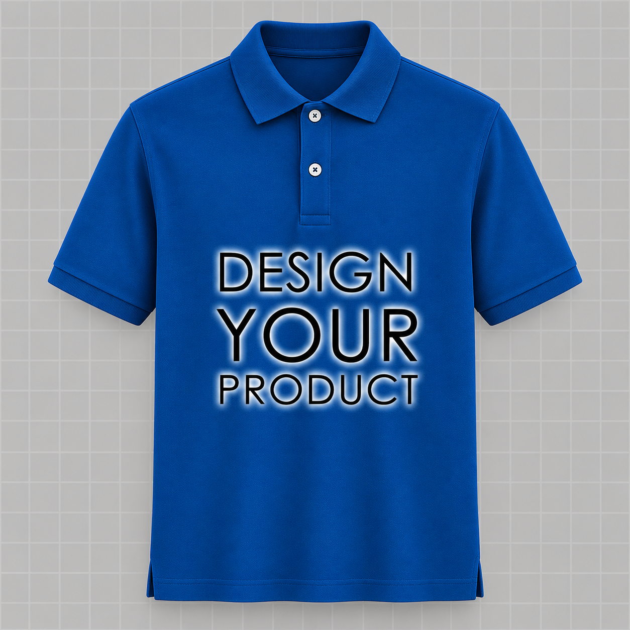 Cotton Graphic Printed Polo-Shirt Men