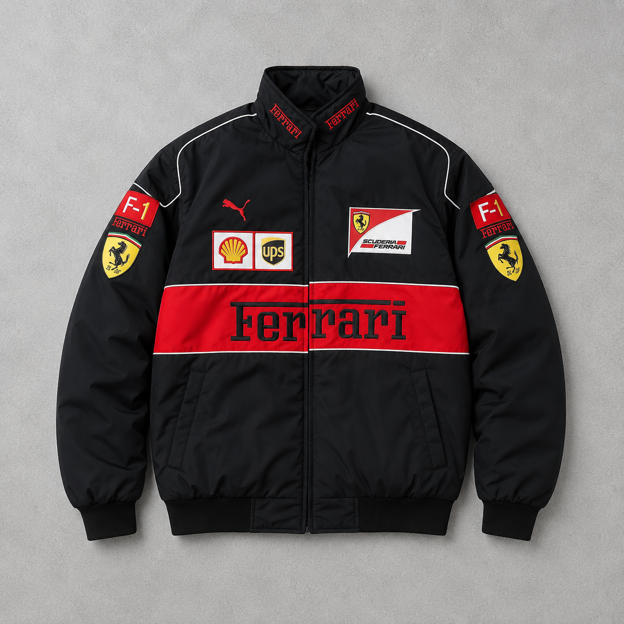Ferrari f1 jackets _ exclusive premium Parachute bomber