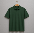 Men’s Polo Clothing T-shirt Soft Fabric Simple Look T-shirt For Men - Green