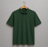 Men’s Polo Clothing T-shirt Soft Fabric Simple Look T-shirt For Men - Green